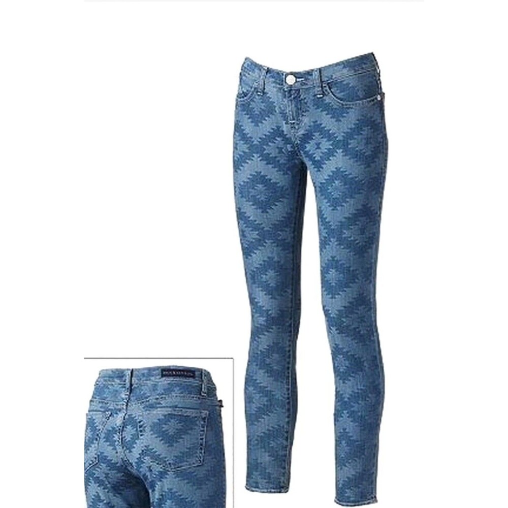 EUC Rock & Republic Berlin Dream Catcher Skinny Aztec Skinny Jeans Women's 8M